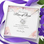 To An Amazing Mom of Three Necklace