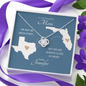 To My Beautiful Mom Long Distance Love Knot *mld4