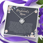 To My Boyfriend's Mom Necklace *bf84