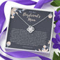 To My Boyfriend's Mom Necklace *bf79