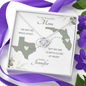 To My Beautiful Mom Long Distance Love Knot *mld2