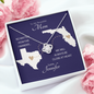 To My Beautiful Mom Long Distance Love Knot *mld10