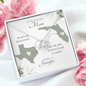To My Beautiful Mom Long Distance Love Knot *mld2