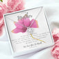 To Our Mother Necklace - Pink Rose