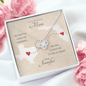 To My Beautiful Mom Long Distance Love Knot *mld8