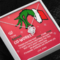 To My Badass Co-worker Grinch Necklace