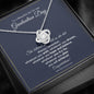 To a Beautiful Girl On Her Graduation Day Necklace *gd51