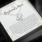 To My Badass Boyfriend's Mom Necklace *bf56