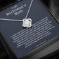 To My Boyfriend's Mom Necklace *bg56