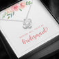 Will You Be My Maid Of Honor Necklace Gift