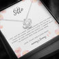 To My Sitto From Granddaughter Necklace