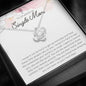 To An Amazing Single Mom Necklace