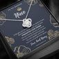 To My Badass Niece Necklace