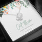 Number One Cat Mom Funny Necklace