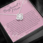 To My Boyfriend's Mom Necklace *bg8