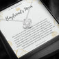 To My Badass Boyfriend's Mom Necklace *bf49