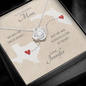 To My Beautiful Mom Long Distance Love Knot *mld3