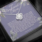 To My Boyfriend's Mom Necklace