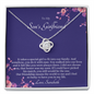 To My Son's Girlfriend Necklace *gf40