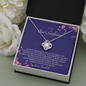 To My Son's Girlfriend Necklace *gf40