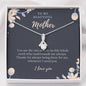 To My Beautiful Mother Necklace