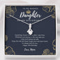 To My Badass Daughter On Her 30th Birthday Necklace