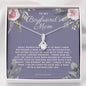 To My Boyfriend's Mom Necklace