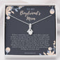 To My Boyfriend's Mom Necklace *bf83