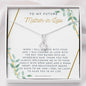 To My Future Mother-in-Law Necklace *MIL23