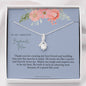 To My Boyfriend's Mom Necklace *bg62