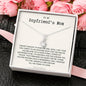 To My Boyfriend's Mom Necklace *bg35