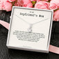 To My Boyfriend's Mom Necklace *bg33