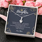 To My Badass Daughter On Her 30th Birthday Necklace