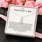 To My Boyfriend's Mom Necklace *bg32