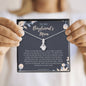 To My Boyfriend's Mom Necklace *bf83