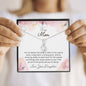 To My Mom From Your Daughter Necklace