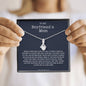 To My Boyfriend's Mom Necklace *bg55