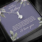 To My Beautiful Mother Necklace