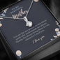 To My Beautiful Mother Necklace