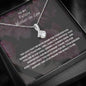 To My Future Mother-in-Law Necklace *MIL54