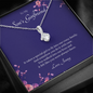 To My Son's Girlfriend Necklace *gf42
