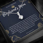 To My Badass Boyfriend's Mom Necklace *bf30