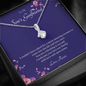To My Son's Girlfriend Necklace *gf41