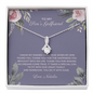To My Son's Girlfriend Necklace *gf32