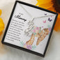 Mom to Be From Baby Giraffe Necklace