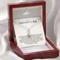To My Boyfriend's Mom Necklace *bg35