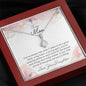 To My Mom From Your Daughter Necklace