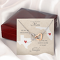 To My Beautiful Mom Long Distance Love Knot *mld13