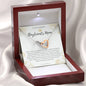 To My Badass Boyfriend's Mom Necklace *bf55