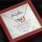 To My Badass Daughter Necklace
